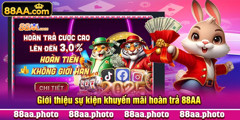 Giới thiệu sự kiện khuyến mãi hoàn trả 88AA